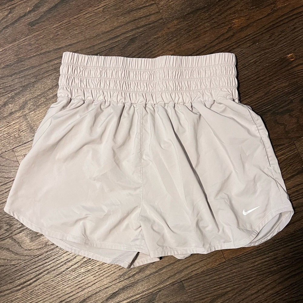 Cream Nike Shorts